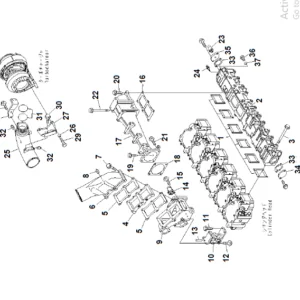 Komatsu D275ax 5e0 Bulldozer Parts Catalogue Manual  Sn 30001 30209 - PDF DOWNLOAD