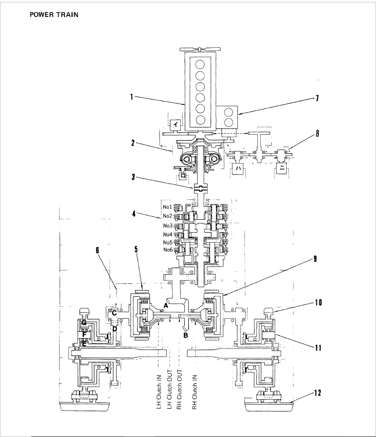 Komatsu D355a-1 Dozer Bulldozer Service Repair Manual Download - Image 5