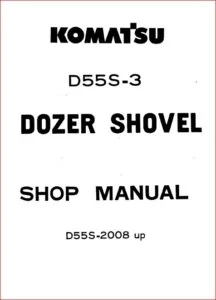 Komatsu D55s 3 Dozer Shovel Workshop Repair Service Manual Complete Informative For Diy Repair - PDF DOWNLOAD