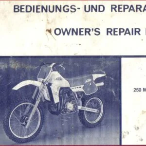Ktm 250mx 250 Mx 1983-1991 Workshop Repair Service Manual - PDF DOWNLOAD