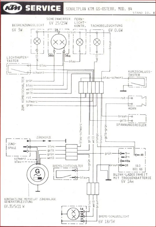 Ktm 250mx 250 Mx 1983-1991 Workshop Repair Service Manual - PDF DOWNLOAD - Image 5