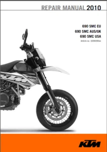 Ktm 690 Smc 2010 Workshop Repair Service Manual - PDF DOWNLOAD