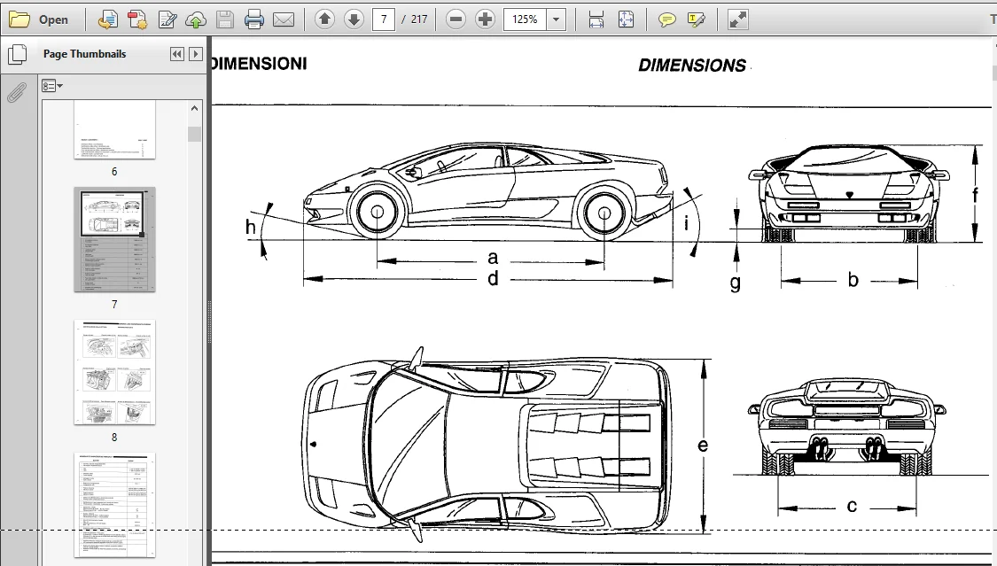Lamborghini Diablo Vt 1993-1998 Workshop Service Manual - PDF DOWNLOAD - Image 2