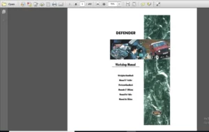 land rover defender tdi td5 service repair manual 1996-2002 - PDF Download