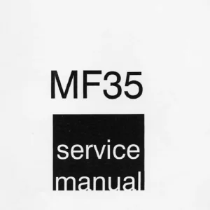 Massey Ferguson Mf35 And Mf40 Workshop Repair Manual - PDF Download