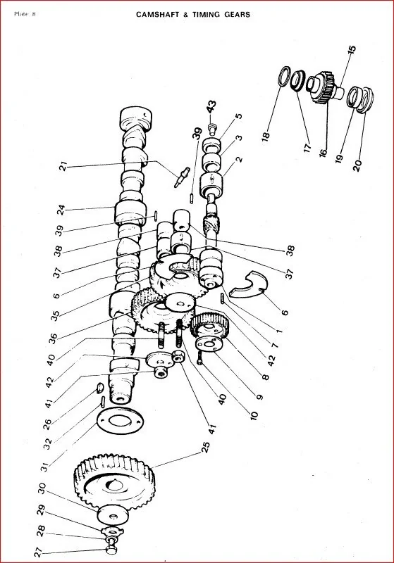 Massey Ferguson D400c Crawler Dozer Service Parts Catalogue Manual  Download - Image 5