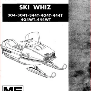 Massey Ferguson Mf 304 304t 344t 404t 444t 404wt 444wt Ski Whiz Parts Manual 651339m91 - DOWNLOAD