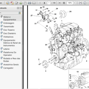 Massey Ferguson Tractor Mf86 Backhoe Master Parts Manual DOWNLOAD.PDF