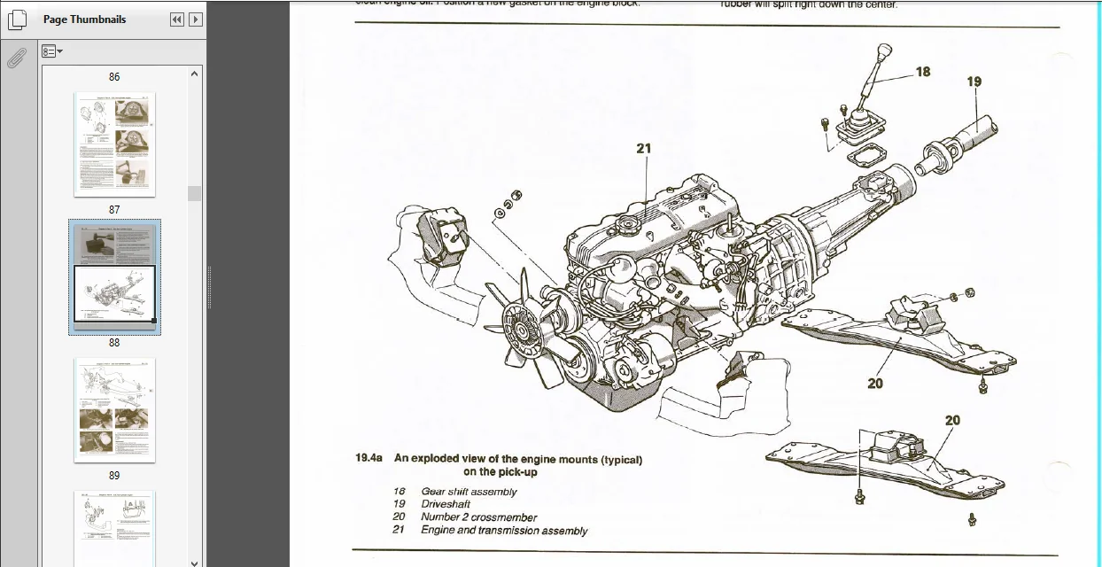 Mitsubishi Montero Raider Mighty Max Workshop Repair Manual Download 1983-1998 - Image 2