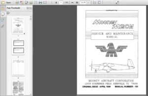 Mooney M20M Bravo Aircraft Shop Manual - PDF Download