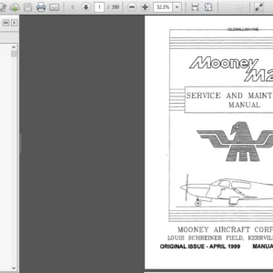 Mooney M20M Bravo Aircraft Shop Manual - PDF Download