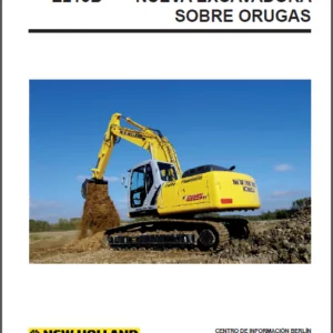 New Holland E215b Excavator Wiring Diagrams Manual In Spanish - PDF DOWNLOAD