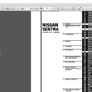 Nissan 1993 Sentra Service Manual – PDF DOWNLOAD