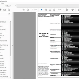 Nissan Skyline Service Repair Manual - pdf Download