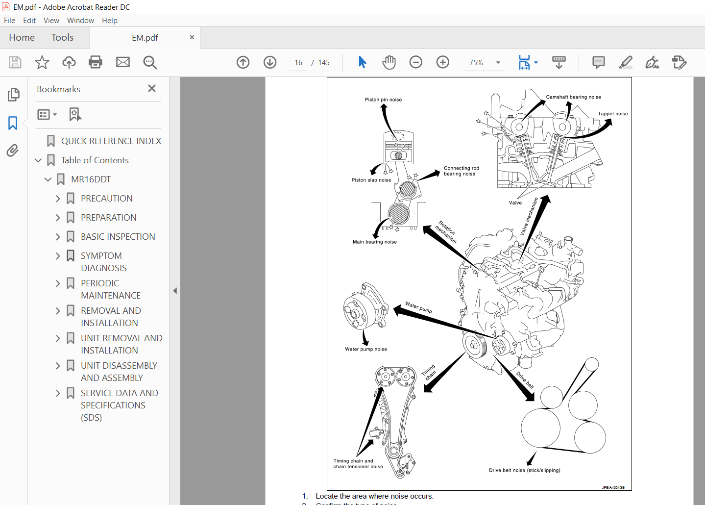 Nissan juke service manual