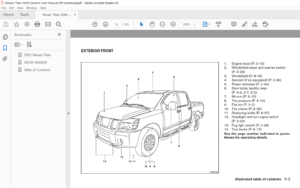 Free Download Nissan Titan 2004 2013 Owners Manual Pdf