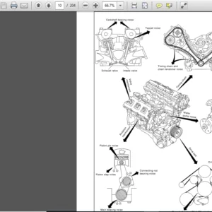 Nissan Zd30dd Ka24de Engine Workshop Repair Manual