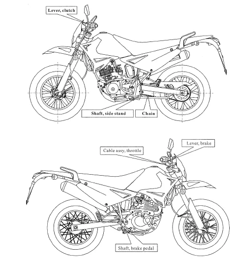 Qlink Xf200 Xp200 Motorcycle Digital Workshop Repair Manual 2008-2012 - PDF DOWNLOAD - Image 3