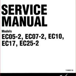 Robin Ec05 2 Ec07 2 Ec10 Ec17 Ec25 2 Service Manual - PDF DOWNLOAD