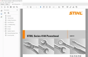 Stihl Fs40 Fs50 Fs56 Fc56 Km56 Service Manuals  -  PDF Download