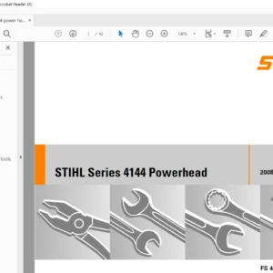 Stihl Fs40 Fs50 Fs56 Fc56 Km56 Service Manuals  -  PDF Download