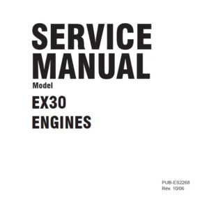 subaru robin engine ex30 technician service manual  -  PDF Download