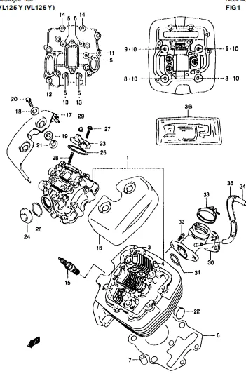 Suzuki Vl125 A4121 Parts Manual Catalog Download 2000-2001 - PDF Download - Image 3