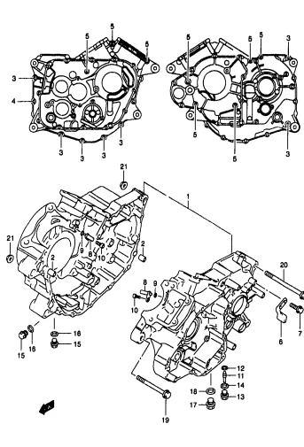 Suzuki Vl125 A4121 Parts Manual Catalog Download 2000-2001 - PDF Download - Image 4