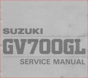 Suzuki Gv700gl Madura Gv700 Gv 700 Service Manual Repair Maintenance 1984-1987 - PDF DOWNLOAD