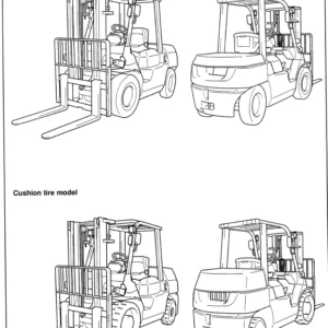 TOYOTA FORKLIFT  7FGU7FDU35  80 series and 7FGCU35 70 series  Service Repair Manual Download - PDF