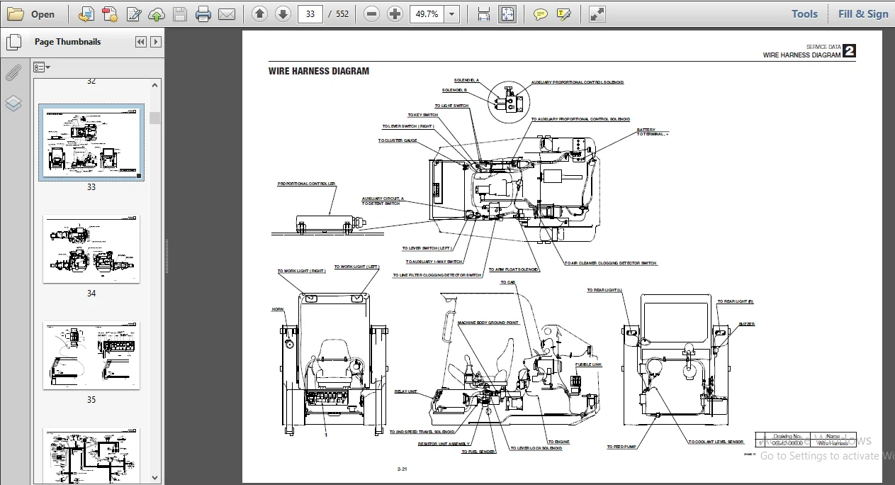 Takeuchi Tl120 Crawler Loader Workshop Service Repair Manual - PDF DOWNLOAD - Image 3