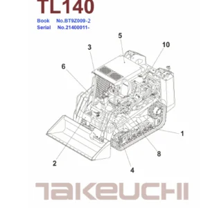 Takeuchi Tl140 Sn 21400011 up Parts Manual - PDF Download