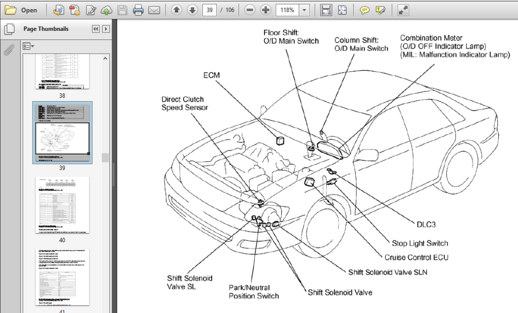 Toyota Avalon 2000-2004 Service Repair Manual - PDF DOWNLOAD