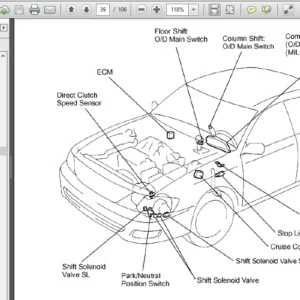 2001 & 2004 Toyota Avalon Service Repair Manual - PDF DOWNLOAD