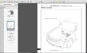 Toyota Camry Hybrid 2007-2009 Service Repair Manual - PDF DOWNLOAD