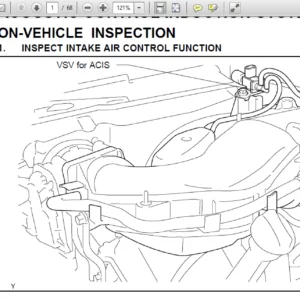 Toyota Tundra 2001-2006 Car Workshop Manual Repair Manual Service Manual Download - PDF