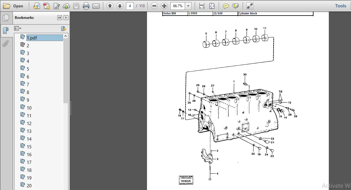 Volvo Bm 4400 Wheel Loader Service Parts Catalogue Manual Instant Download  - PDF DOWNLOAD - Image 3