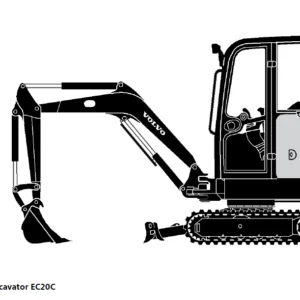 Volvo Ec20c Compact Excavator Service Manual - PDF Download