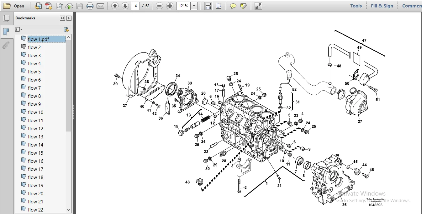 Volvo L35b Compact Wheel Loader Service Parts Catalogue Manual Instant Download - PDF DOWNLOAD - Image 4