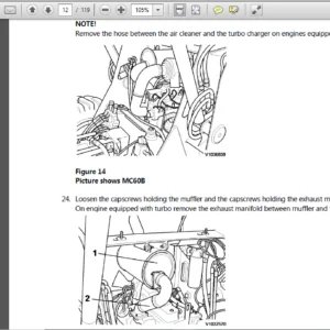 volvo mc60b skid steer loader workshop service repair manual - PDF Download