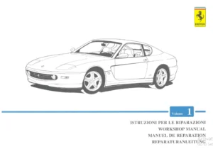 Ferrari Workshop Manual 456M - PDF