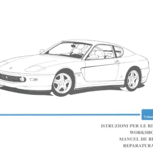 Ferrari Workshop Manual 456M - PDF