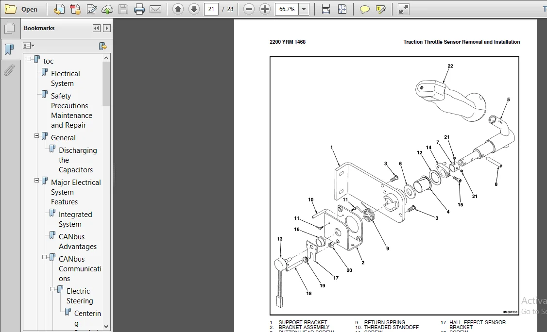 Yale A474 Ss030bf A497 Fs030bf D801 Os030ef E826 Os030bf Lift Truck Service Repair Manual - PDF Download - Image 5