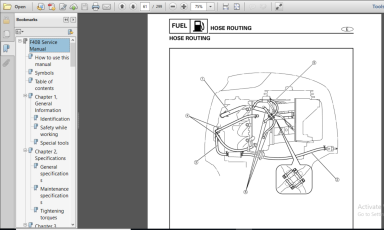 yamaha f30 30hp f40 40hp outboard shop manual 2012-2016 - PDF Download