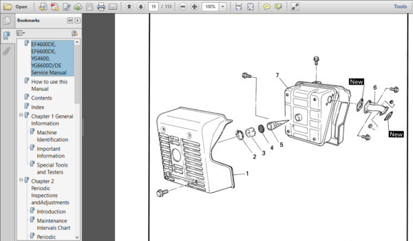 Yamaha Generator Service Manual Ef4600de - PDF DOWNLOAD ~ Hey Downloads