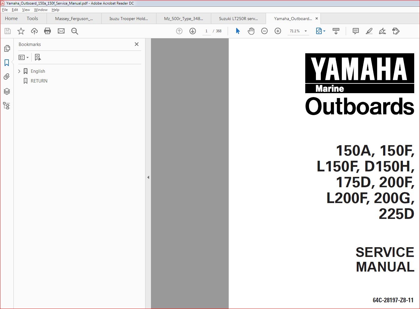 yamaha outboard service manual pdf download