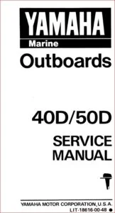 Yamaha Pro50ld  1990 Outboard Service Repair Maintenance Manual Factory - PDF DOWNLOAD