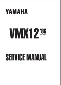 Yamaha Vmx 12 Vmax 1200 Workshop Repair Manual Download All 1986-1997 Models Covered - PDF DOWNLOAD