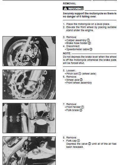 Yamaha Vmx 12 Vmax 1200 Workshop Repair Manual Download All 1986-1997 Models Covered - PDF DOWNLOAD - Image 2