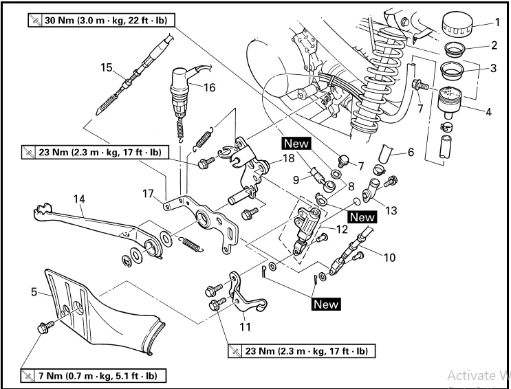Yamaha Yfm45 Yfm450 Yfm45far Yfm450far Yfm45fas Yfm450fas Yfm45fat Yfm450fat Service Repair Manual - Image 4